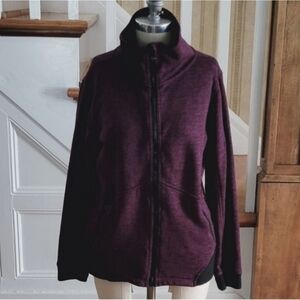 CALVIN KLEIN Performance Quick Dry Purple Jacket Size Medium